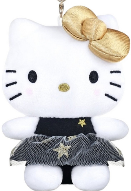Sanrio 三麗鷗 黑金宴會玩偶吊飾