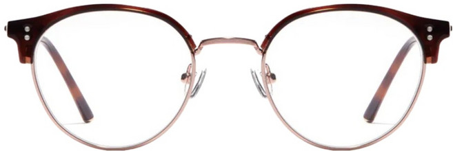 CARIN 眉型圓框光學眼鏡 ALEX R + C2