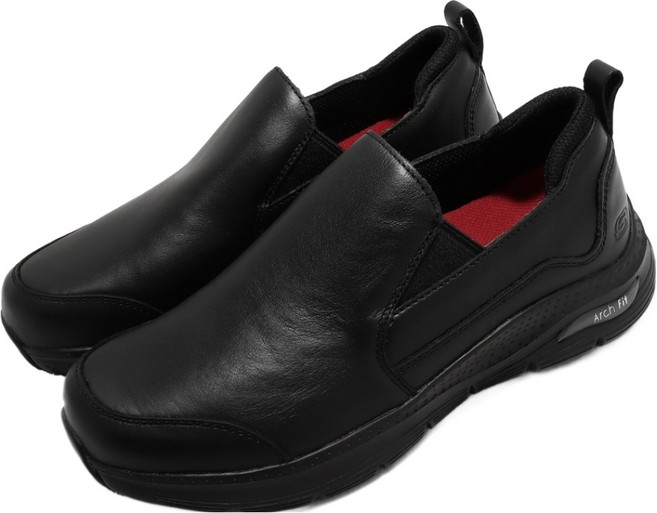 SKECHERS 男款 ARCH FIT SR D楦工作鞋 200060BLK