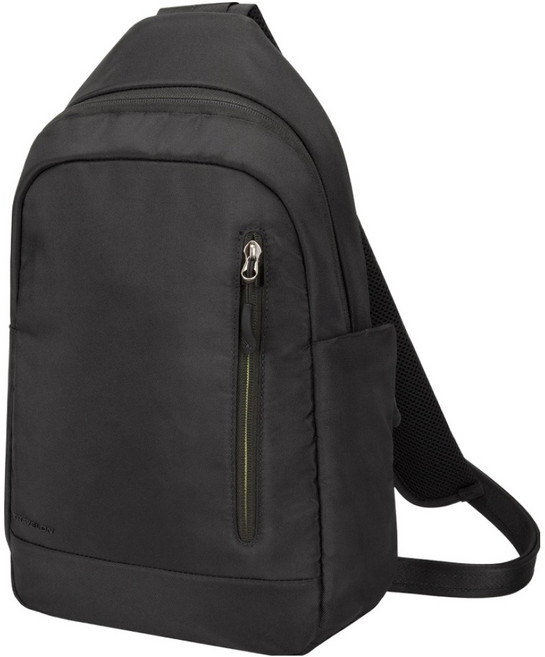 TRAVELON Urban防盜單肩後背包, 黑色