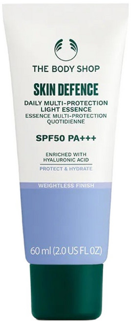 THE BODY SHOP 美體小舖 全效防禦輕透隔離乳 SPF50PA+++ 60ML, 提亮色, 1個