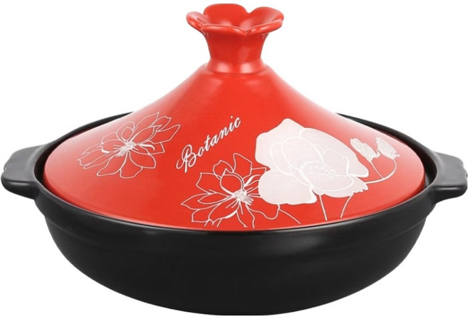 彩繪歐尼亞塔吉鍋, 25cm, 1個