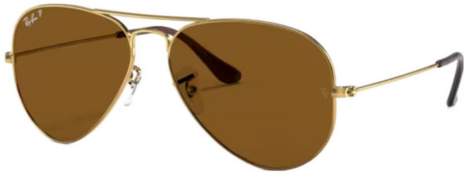 Ray-Ban 雷朋 金屬框偏光鏡片太陽眼鏡 RB3025-001/5758