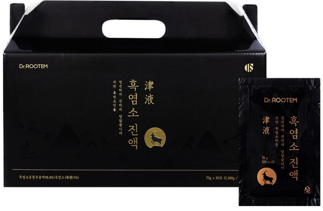 Dr.ROOTEM 黑山羊眞液 30包, 2.1L, 1個