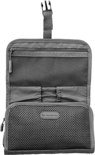 TRAVELON Pi扣式3C線材收納包, TR362, 1個, 質感黑