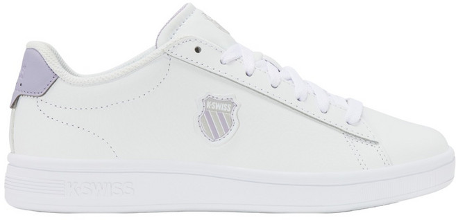 K-SWISS 女款 COURT SHIELD II 時尚小白鞋 94412-155-M