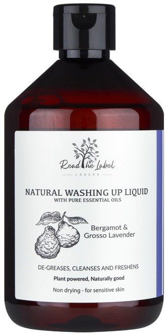 Read The Label 天然洗碗精 佛手柑薰衣草 RTL014, 1個, 500ml