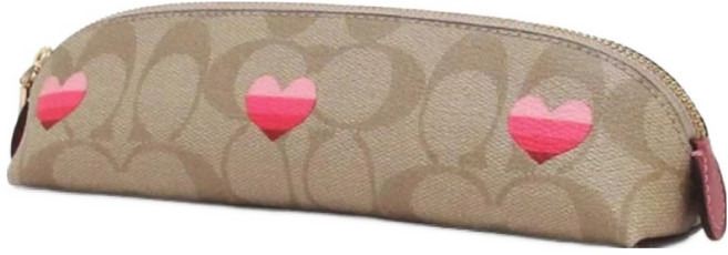 COACH 蔻馳 C-LOGO印花筆袋13054