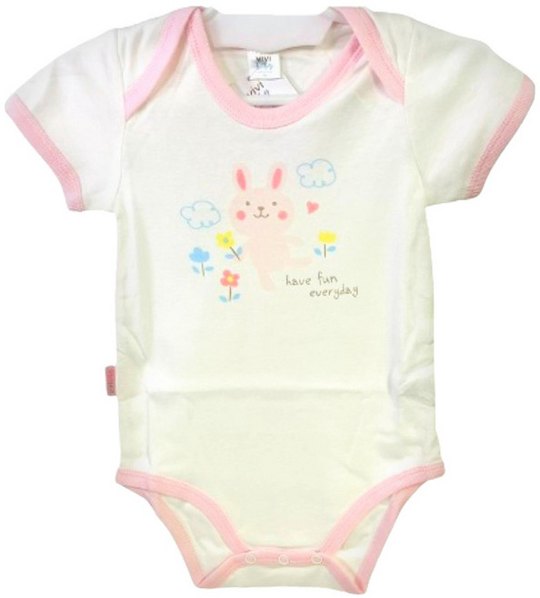 vivibaby 女童款 荳荳兔短袖