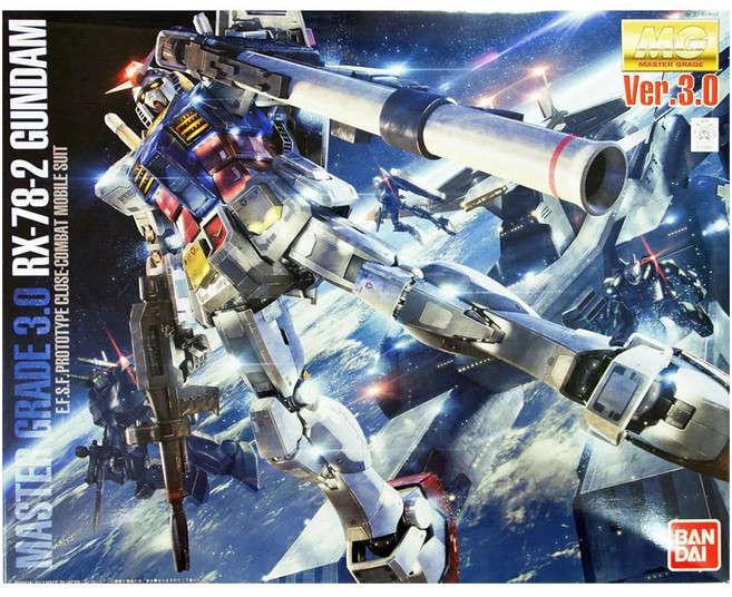 BANDAI 1/100 MG 169 RX-78-2 鋼彈 Ver 3.0, 1個