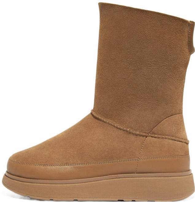 fitflop 女性Gen FF短版雙面羊毛靴