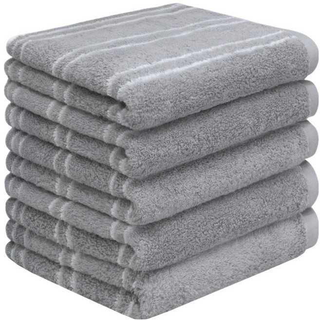 AMENITY TOWEL 經典設計毛巾 200g 40支精梳棉, 麝香條紋, 5個