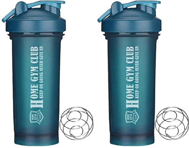 HOME GYM CLUB 居家健身 健身搖搖杯, 2個, 700ml, 軍艦藍