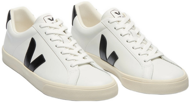 VEJA 男款 Esplar Logo Leather 休閒鞋/法國小白鞋 皮革/奶油底/百搭款 EO0200005A EU43