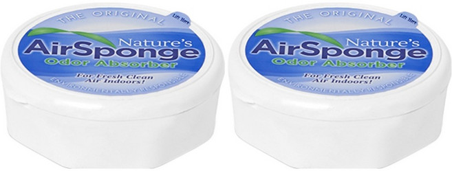 Nature's Air Sponge 貼紙型除臭劑, 227g, 2個