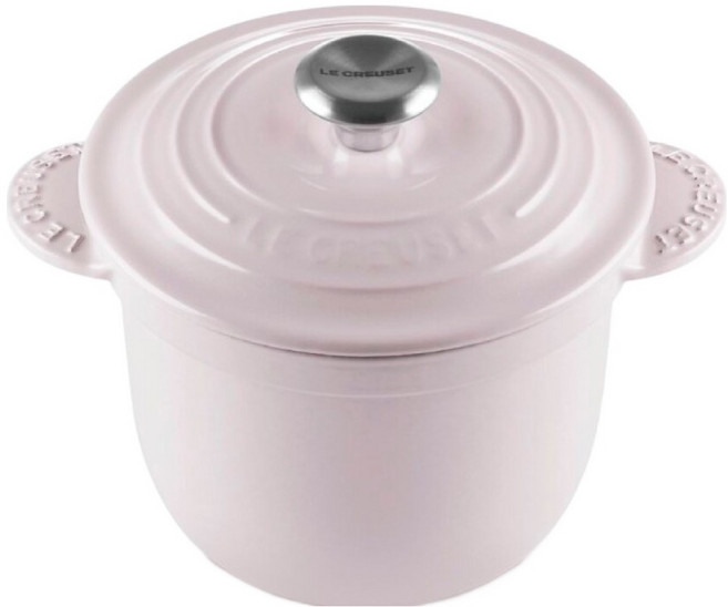 LE CREUSET 萬用窈窕鑄鐵鍋 鋼頭, 1個, 柔粉紫, 18cm