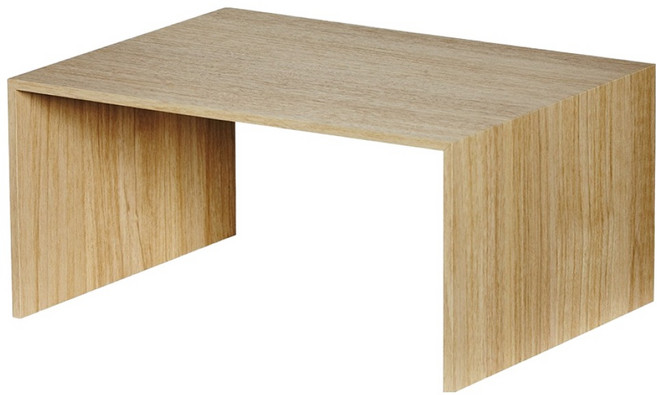 like-it PLUS RACK 多用途雙層木紋整理架 大(29.5 x 22 x 14cm), 原木棕, 1個
