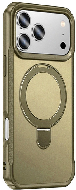 Bebehome 智慧型手機 手機殼 iPhone 17 Pro Max 全護 磁吸 抗摔 卡其色