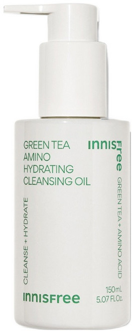 INNISFREE 台灣公司貨 綠茶保濕胺基酸卸妝油, 1個, 150ml