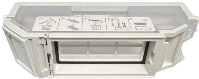 副廠掃地機器人配件 集塵盒 科沃斯 T30 PRO/MAX適用, 1個, C000398