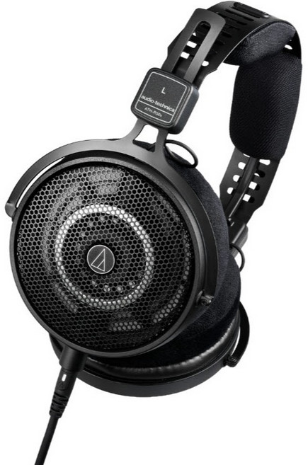audio-technica 鐵三角 開放式專業監聽耳機, 黑色, ATH-R50x
