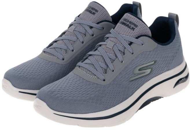 SKECHERS 男款 GO WALK ARCH FIT 2.0 D楦休閒鞋 216516GRY