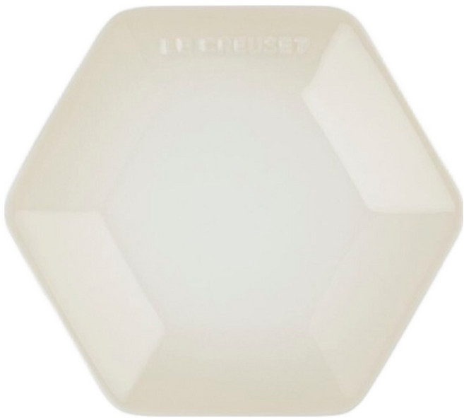 LE CREUSET 六角盤, 1個, 蛋白霜