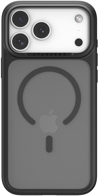 JTLEGEND Edge Solid 磁吸 保護殼 iPhone 17 Pro 防摔 抗汙 按鍵版 霧黑色