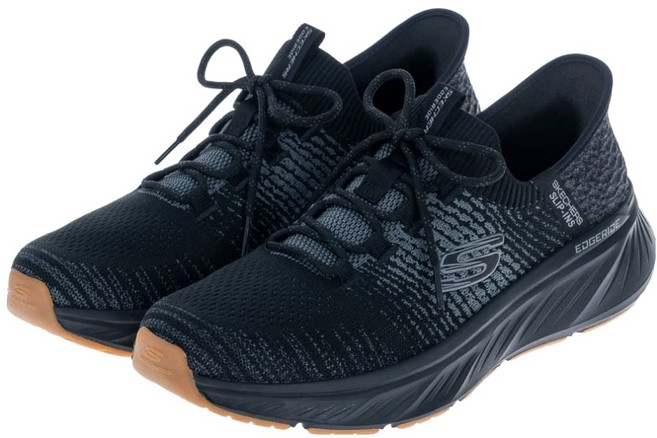 SKECHERS 男款 瞬穿舒適科技 EDGERIDE W楦運動鞋 232932BBK
