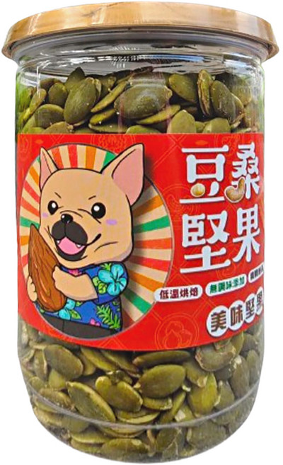 豆桑堅果 原味南瓜子仁, 1個, 320g