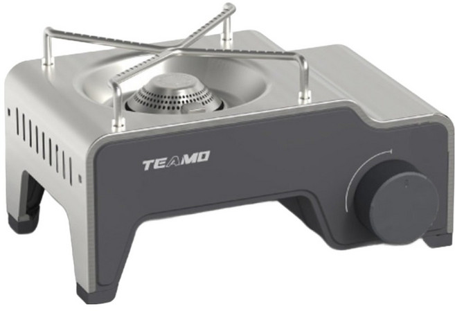 麥森麥斯 便攜式瓦斯爐 Tiamo Range 迷你MINI BK, 銀色, 1個