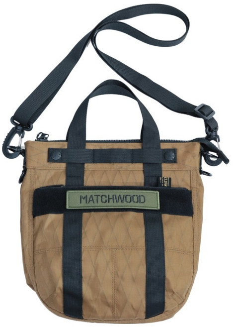 matchwood Cruise Shoulder Bag 半月型肩背包 MHWDSB009BR, 棕色