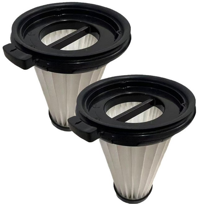 PUREBURG 淨博 替換用HEPA集塵濾網 適用Hitachi 日立 免紙袋型無線吸塵器, 2個, PV-X90P PV-X95N