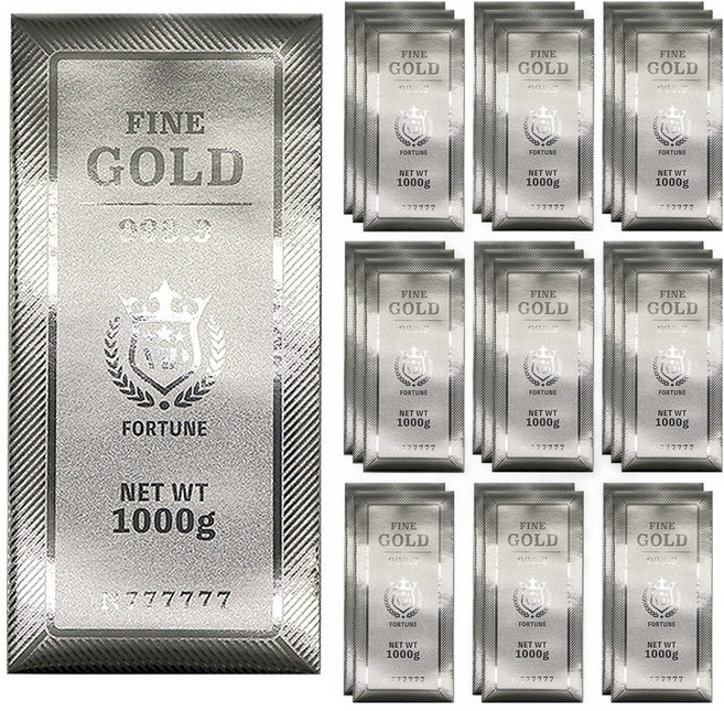 Maumdama 白金條信封 + 內頁組, 25套, 混合顏色