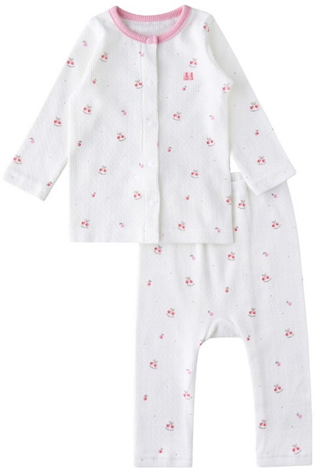 Minkmui 幼兒蝴蝶結櫻桃內衣套裝