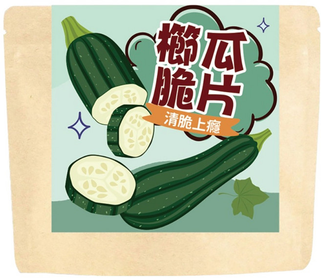 Cammie 佳美 櫛瓜脆片, 40g, 1包