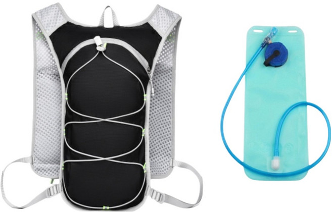 UM 優質揹包 20L + 水袋套組, 黑色, 1套