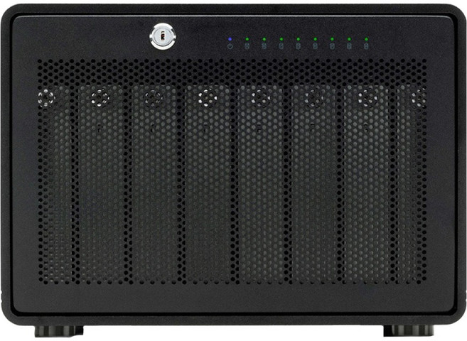 OWC ThunderBay 8 八槽硬碟外接盒 Thunderbolt 40Gb/s 附SoftRAID序號, 1個, OWCTB38SRKIT0