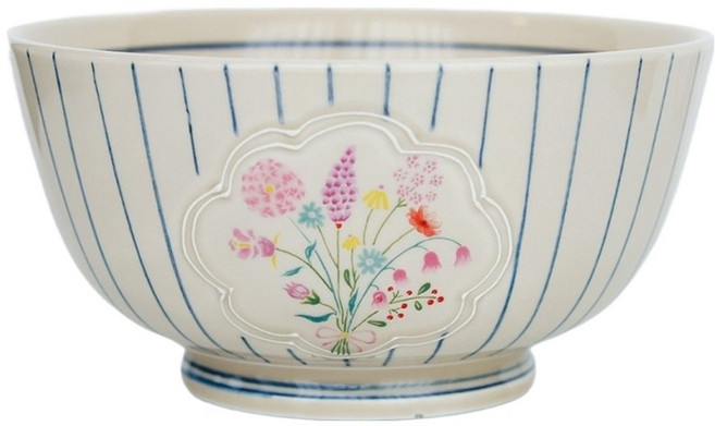 Hesii 日風春和湯碗 7.5吋, 花紋, 1個