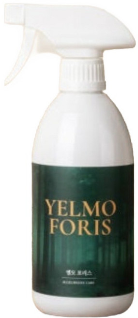 YELMO Poris 扁柏樹芬多精室內噴霧除臭劑, 1個, 500ml