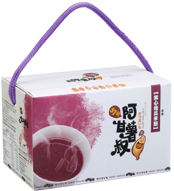 Uncle Sweet 阿甘薯叔 紫心地瓜米麩, 1個, 300g