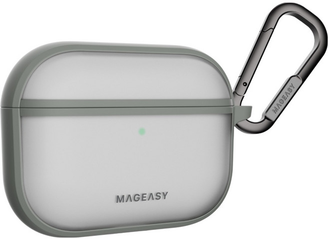MAGEASY Roam 城市漫遊耳機保護殼, 1個, 霧透灰, AirPods Pro 3