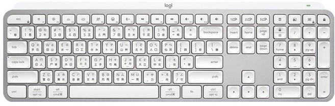 logitech 羅技 MX Keys S 智能 Wireless 鍵盤 剪刀腳結構 背光功能 數字鍵盤 可多重配對 珍珠白 YRF45 多媒體功能鍵 1年保固