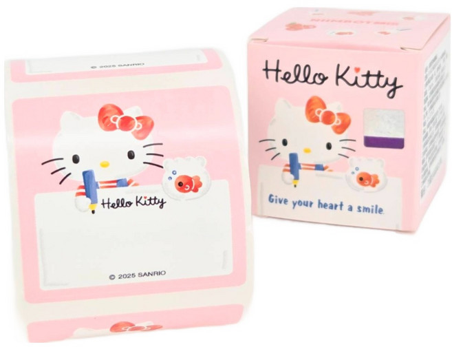 Sanrio 三麗鷗 Hello Kitty 正版防水貼紙夢想記事 B21, 1個, 145個裝