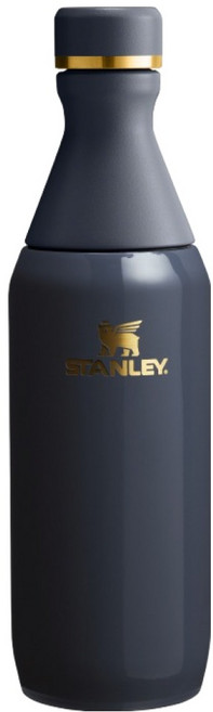 STANLEY 台灣公司貨 ALL DAY系列 曲線隨行瓶, 光澤暮光藍, 1個, 350ml