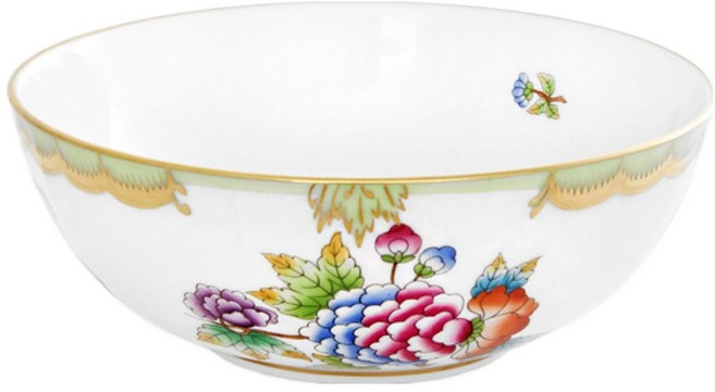 匈牙利 Herend 維多利亞女王原創上菜碗 A型 135, 混合色, 1個