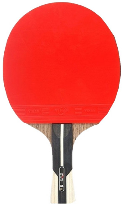 Seekis 1隻 五星專業級乒乓球拍 長柄橫拍兵乓球訓練球拍 橫拍, 1個, A12