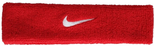 NIKE 耐吉 SWOOSH CLASSIC 頭帶 N1012407610OS, 紅色, 1個
