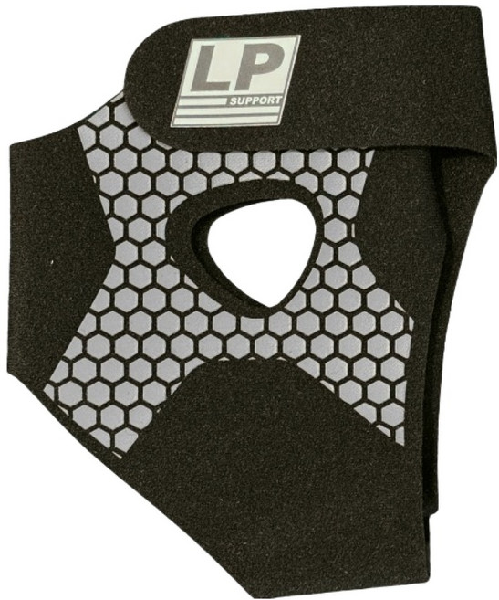 LP SUPPORT 韌甲護踝 1306CK-BK, 黑色, 1個