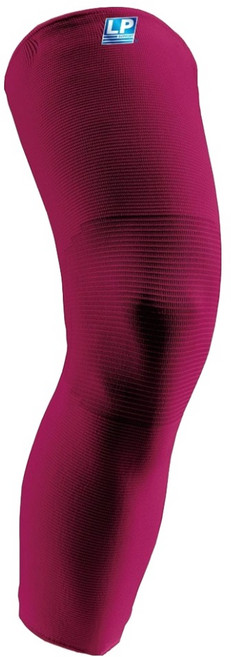 LP SUPPORT 高效伸縮全腿式膝護套 667R1-BR, 1個, 磚紅色